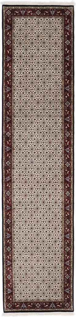 Moud Tappeto orientale 340x80 (Indian) Annodato A Mano