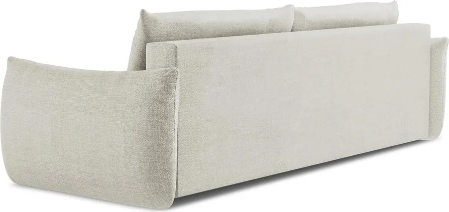 Divano beige allungabile 230 cm Leila – Makamii