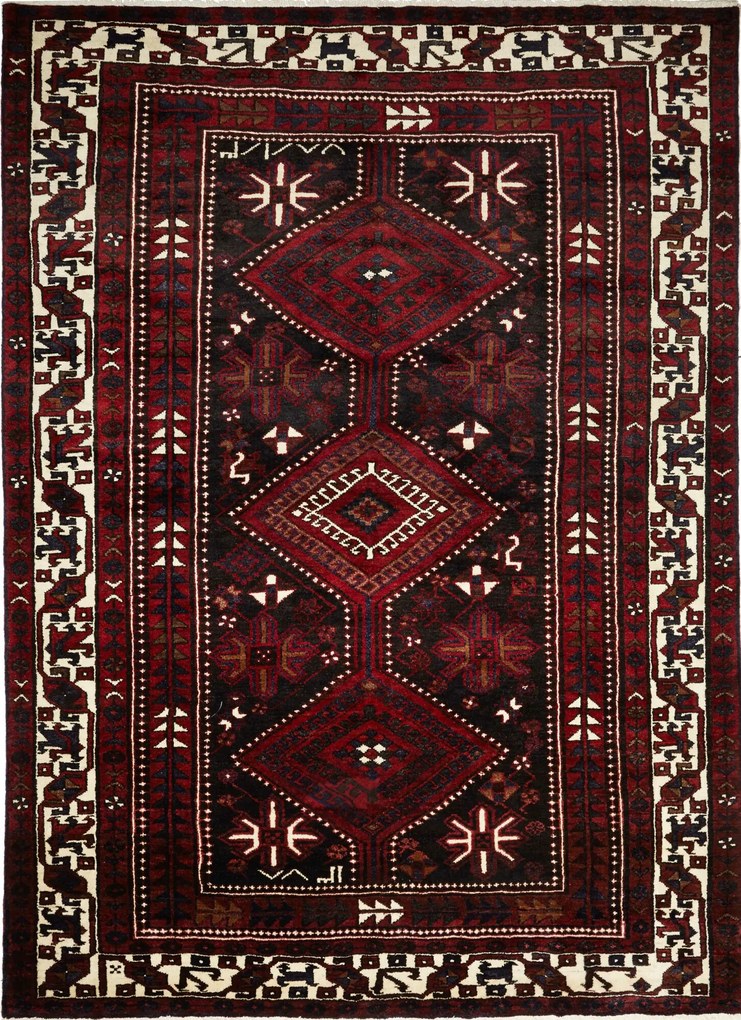 Lori Tappeto persiano 320 x 230 Rosso (Iran) Annodato A Mano