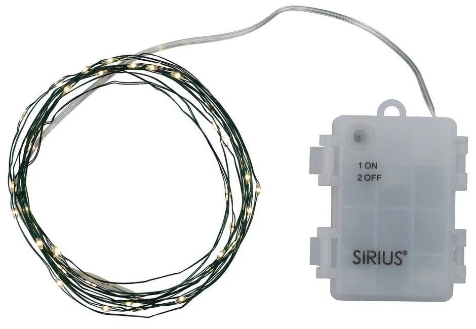 Catena luminosa numero di lampadine 40 pezzi lunghezza 390 cm Knirke - Sirius