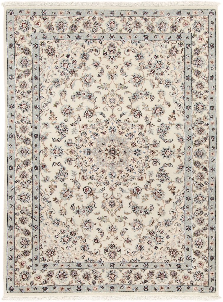 Nain Tappeto 110 x 160 (Iran) Annodato A Mano