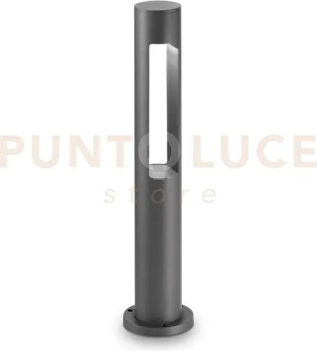 Acqua paletto antracite 1 luce attacco g9 ip44 h.60cm