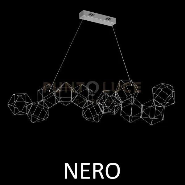 Sospensione lucciola 12 elementi md18001068-12ablk nero