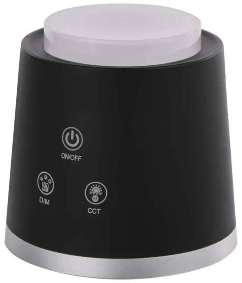 LED Lampada da tavolo ricaricabile dimmerabile 4in1 LED/6W/3,7V 3000K/4000K/6500K nero