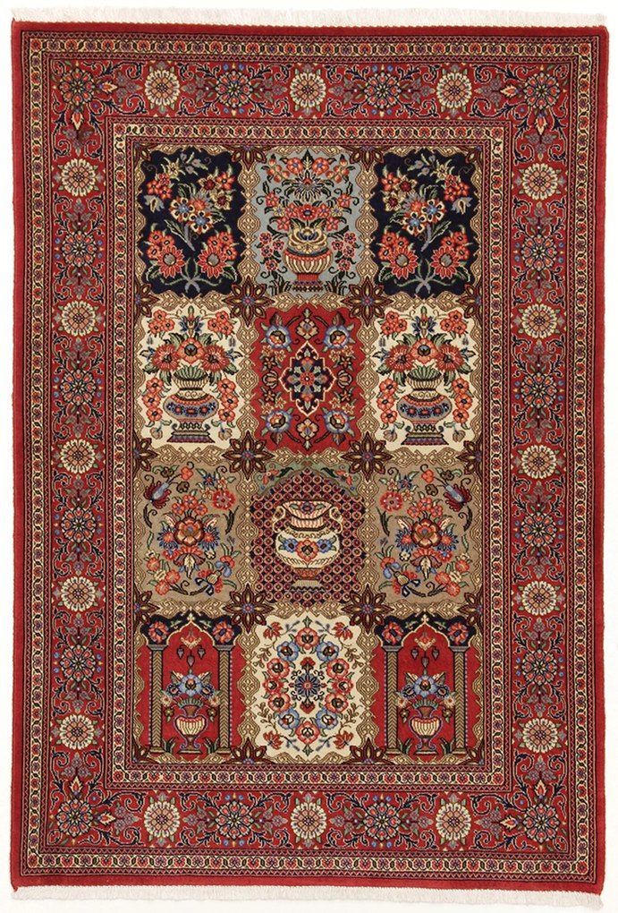 Ghom Tappeto 160x110 (Iran) Annodato A Mano