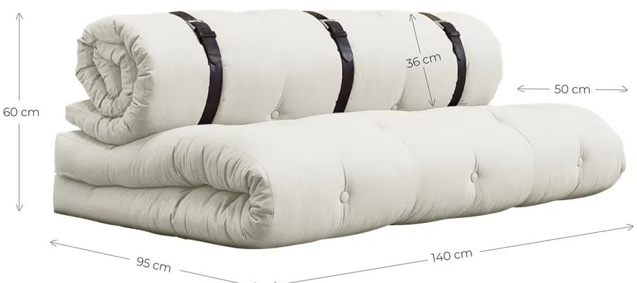 Divano variabile Lino Beige Buckle Up - Karup Design