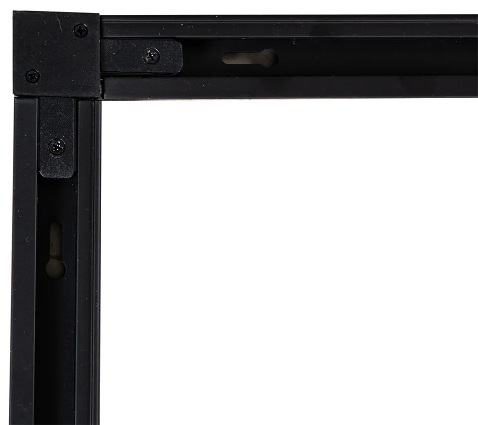 Sistema di illuminazione a binario moderno con 5 faretti bronzo scuro monofase GU10 50 mm - Iconic Ruby