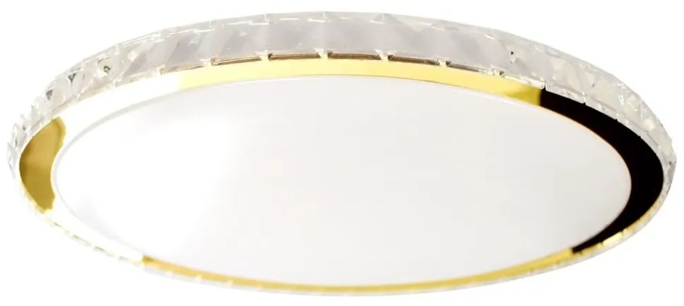 Plafoniera LED dimmerabile LAYLA LED/50W/230V 3000/4000/6000K oro + tc