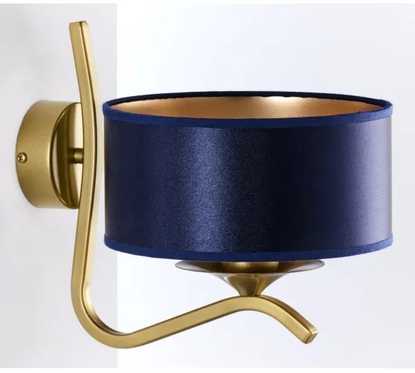 Jupiter 2115 - Lampada da parete KASZMIR 1xE27/15W/230V blu/oro