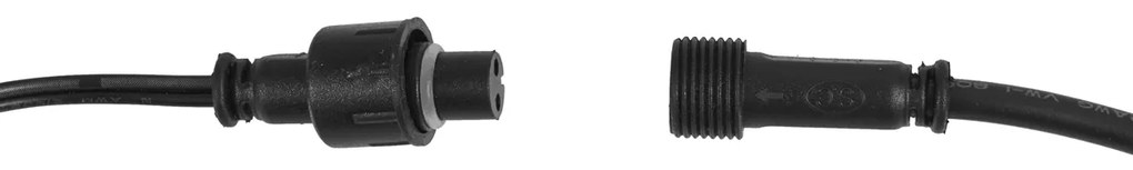 Set di 5 faretti da incasso moderni in alluminio con LED IP67 - Linsey