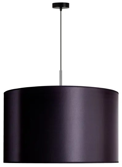 Duolla - Lampadario a sospensione con filo CANNES 1xE27/15W/230V diametro 50 cm nero/argento