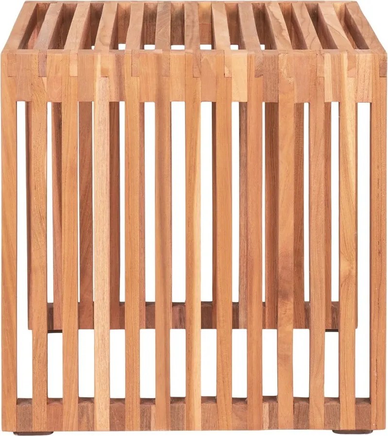 Tavolino in legno di teak 40x40 cm Pego - House Nordic