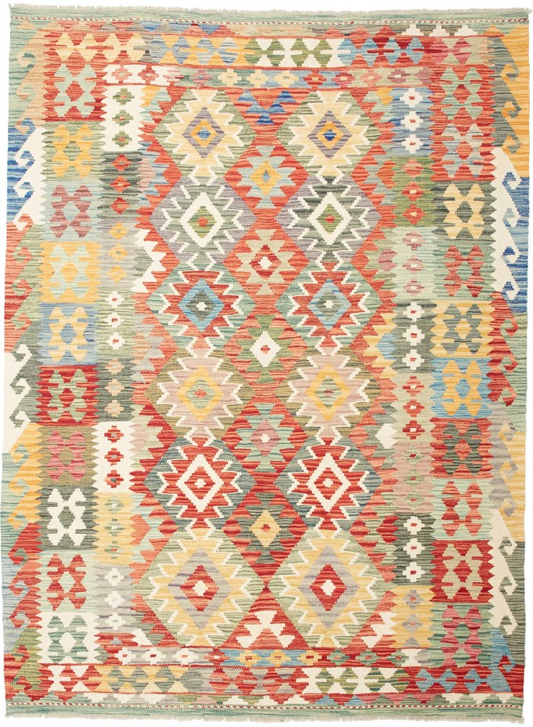 Kilim Tappeto 170x230 (Pakistan) Tessuto A Mano