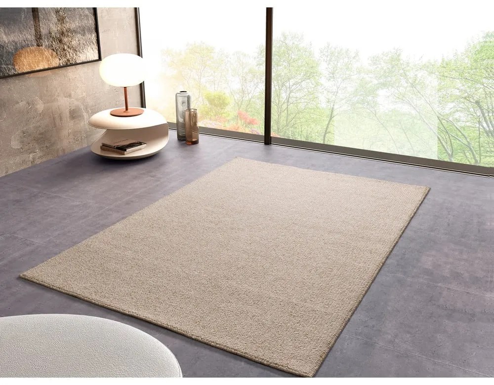 Tappeto bianco 120x170 cm Petra Liso - Universal