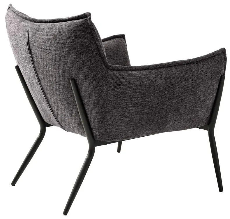 Poltrona relax grigia Calgary - Unique Furniture