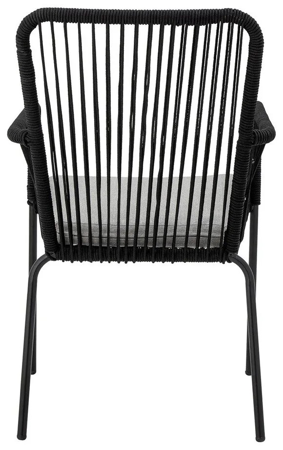 Sedie da pranzo nere in un set di 2 Santino - Bloomingville