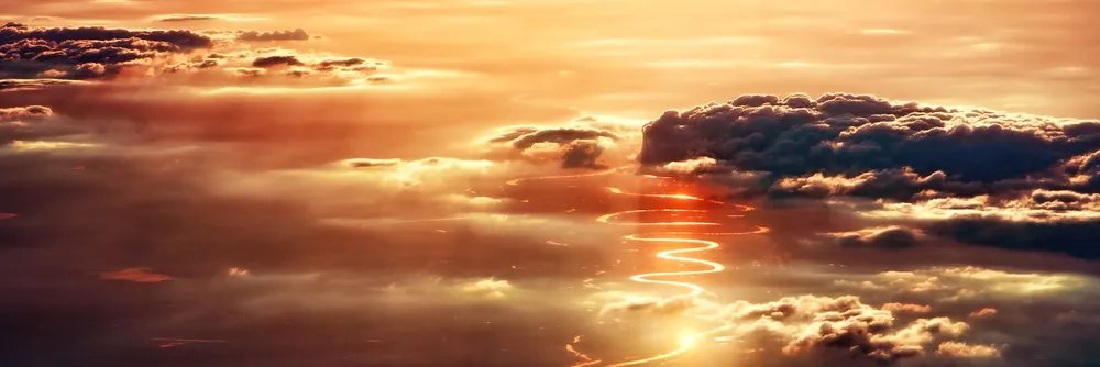Stampa su tela – Nuvole affascinanti
