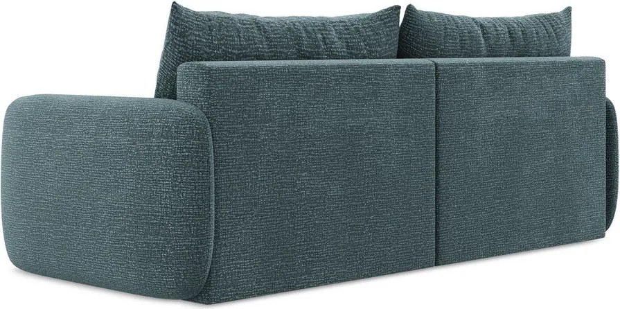 Divano turchese allungabile/con contenitore 238 cm Kalena – Makamii