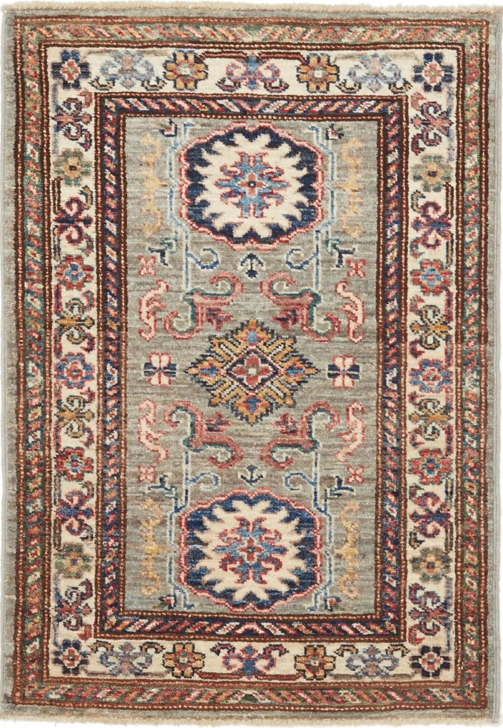 Kazak Tappeto orientale 60x90 (Pakistan) Annodato A Mano