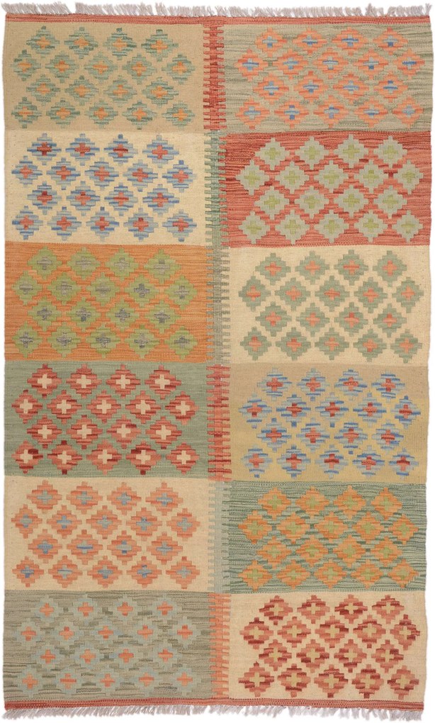 Kilim Tappeto 100x160 (Pakistan) Tessuto A Mano