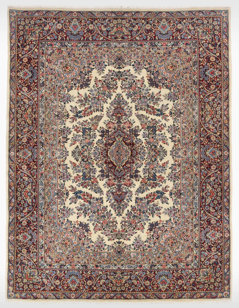 Kerman Tappeto persiano 180 x 240 (Iran) Annodato A Mano