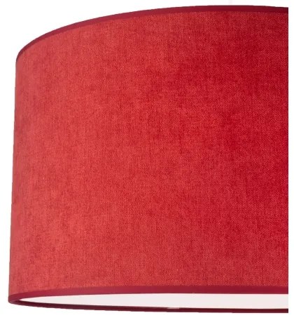 Duolla - Lampadario a sospensione con filo BRISTOL 1xE27/40W/230V diametro 45 cm rosso