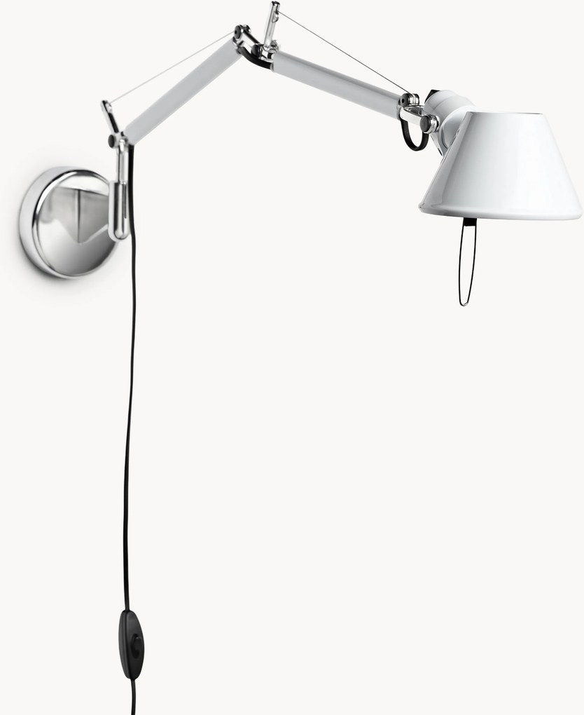 Applique grande orientabile con spina Tolomeo Micro