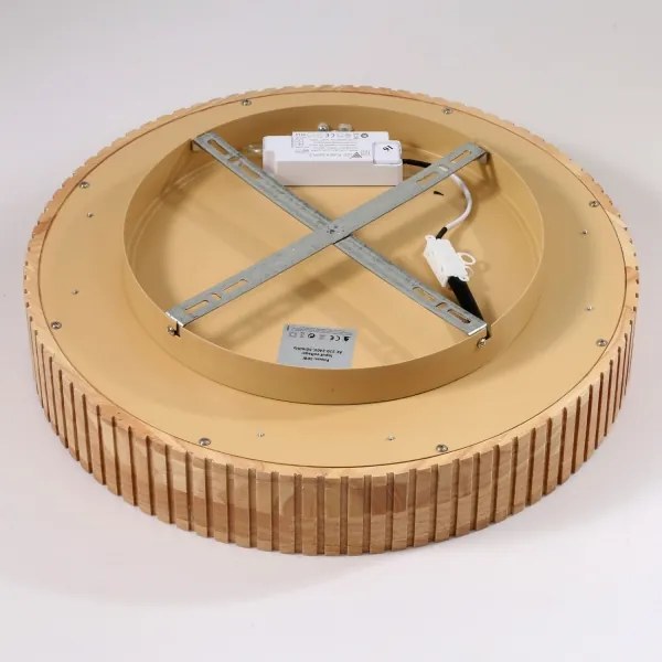 Brilagi - Plafoniera LED FALCON WOOD MODERN LED/30W/230V Ø 45 cm legno