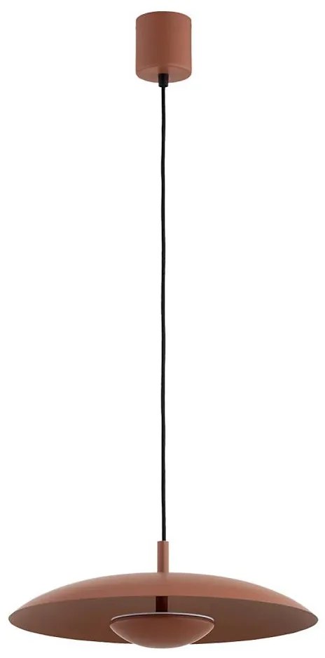 Argon 8870 - Lampada a sospensione con cavo BOLTON LED/12,5W/230V 3000K terracotta