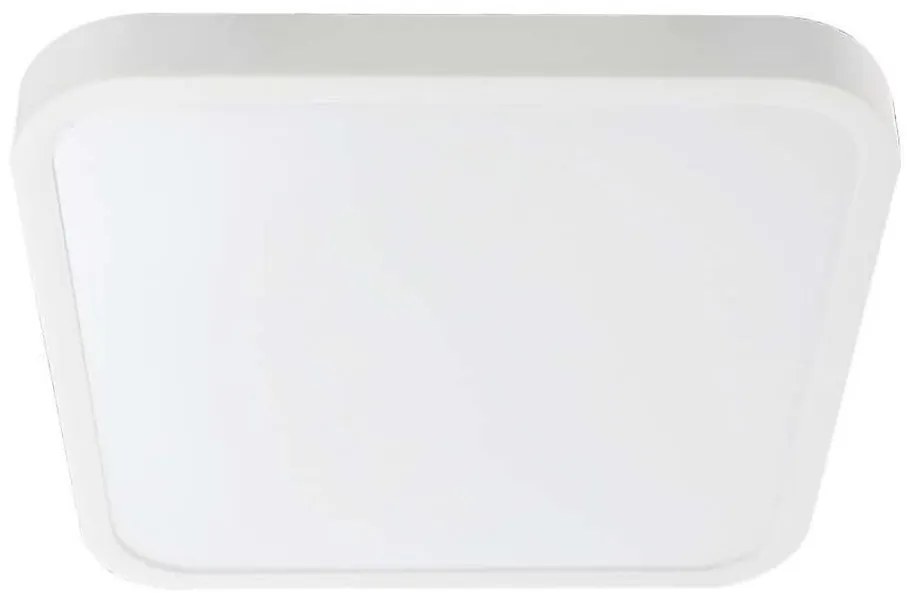 Plafoniera LED bagno 24W 230V IP44 4000K 29x29 cm bianco