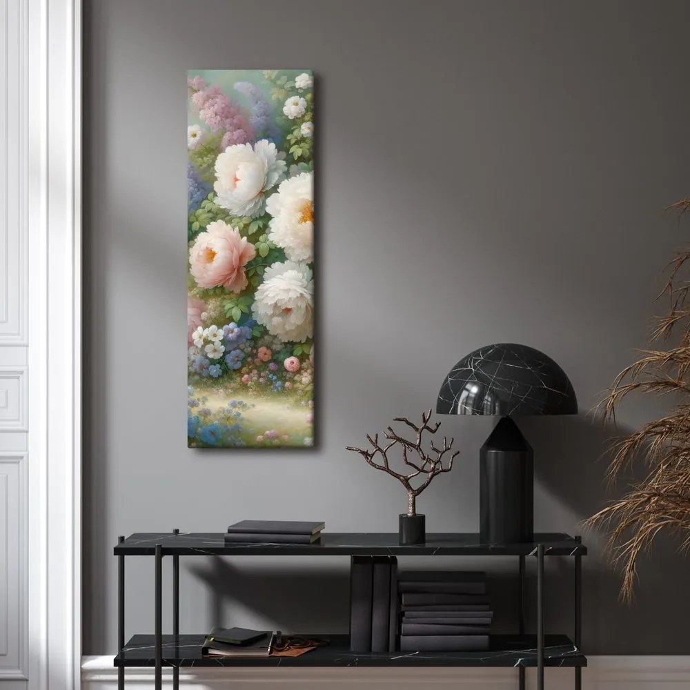 Quadro su tela – Armonia floreale in toni pastello