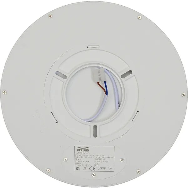 Fulgur s-42584-Plafoniera LED con sensore NOMY-S 18W/230V 3000/4000/6000K IP40 bianco