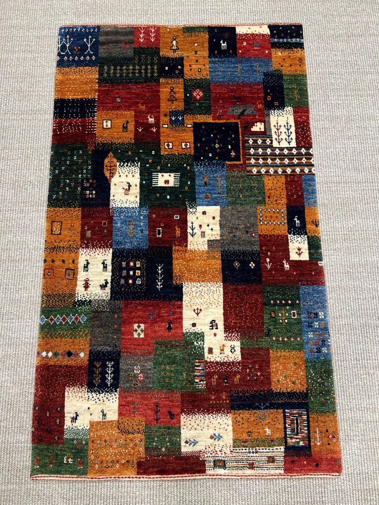 Loribaft Tappeto 80x130 (Iran) Annodato A Mano