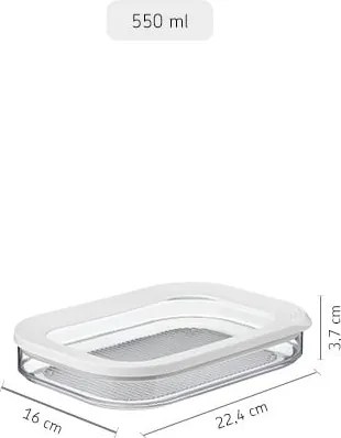 Contenitore per alimenti Modula Black – Mepal