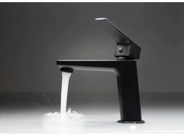 Deante BQL_N20M - Miscelatore per lavabo BLUR nero