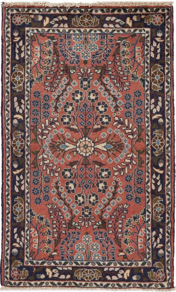 Hamedan Tappeto 120x70 (Iran) Annodato A Mano