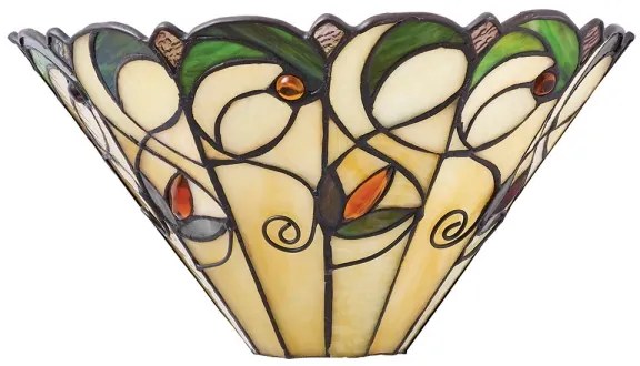 Endon 64198 - Applique da parete Tiffany JAMELIA 1xE14/40W/230V