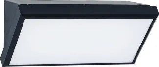 Brilagi - LED RGBW Applique da esterno TRIANGLE 1xE27/9W/230V nero IP65