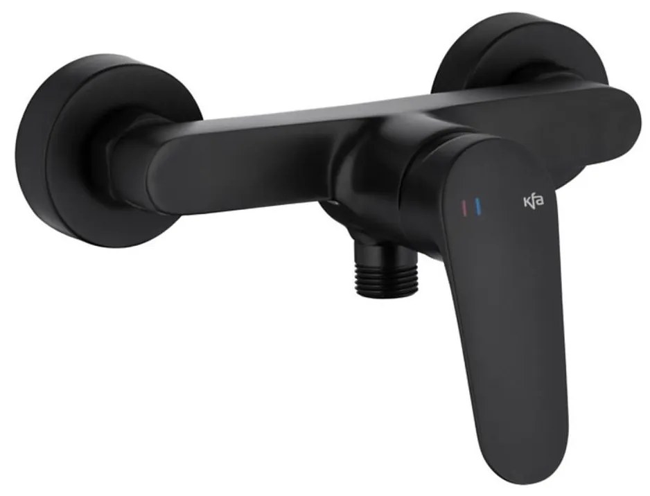 KFA Armatura 5556-010-81 - Rubinetto doccia OTAVA opaco nero