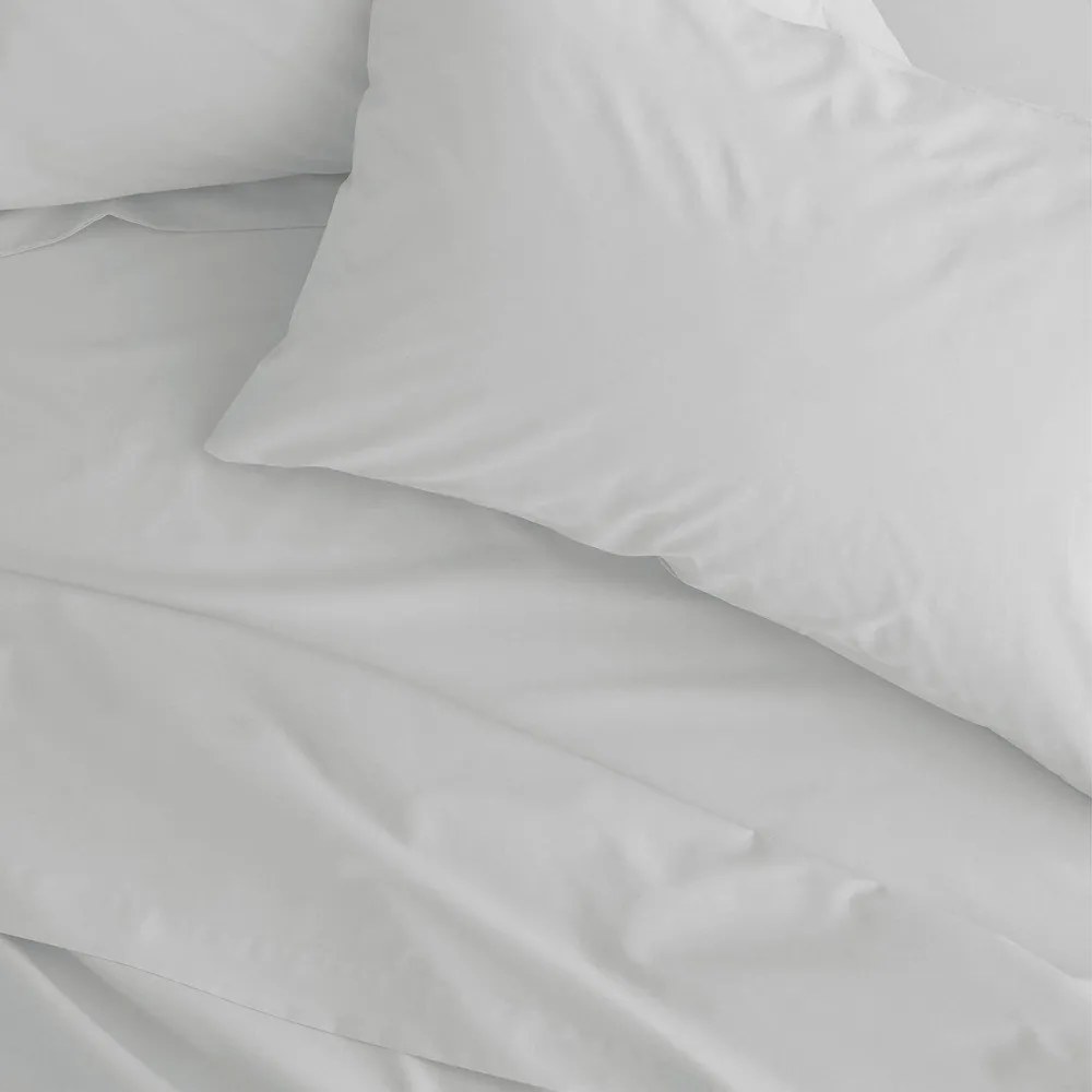 Lenzuolo con angoli bianco in percalle 230x260 cm Easy Iron Percale – Catherine Lansfield