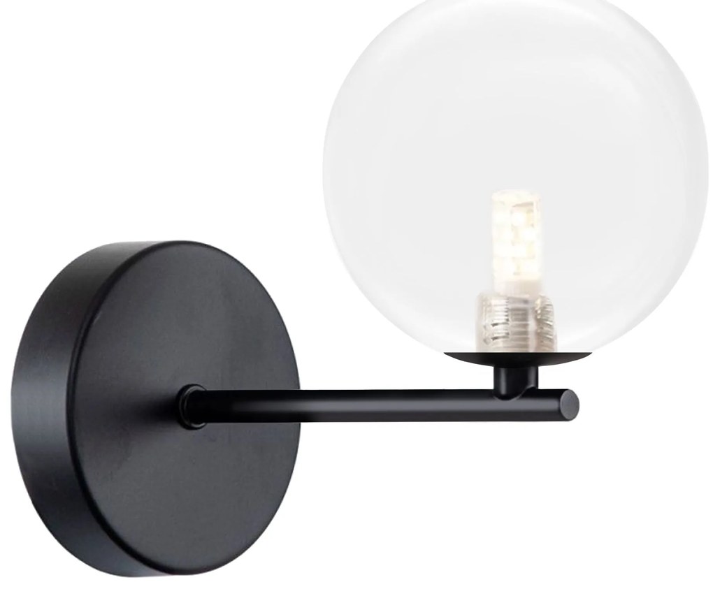 Lampada da parete APP1160-1W  Black