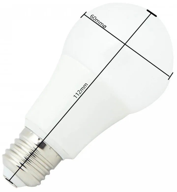 Lampadina LED E27 10,5W A60 - Bianco naturale - Pacco 10 pezzi Colore  Bianco Naturale 4.000K