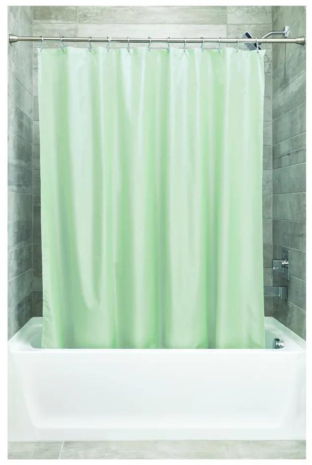 Tenda da doccia verde , 183 x 183 cm Poly - iDesign