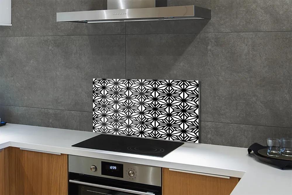Rivestimento parete cucina Motivo geometrico floreale 100x50 cm