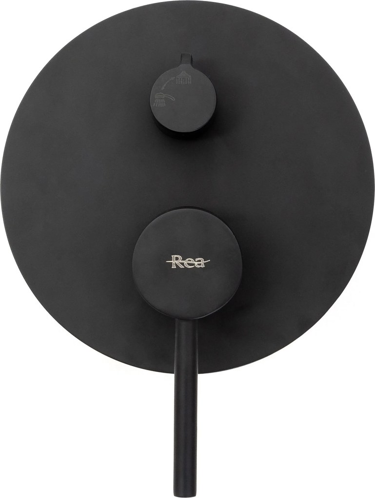 Set doccia da incasso Rea Lungo Black + BOX
