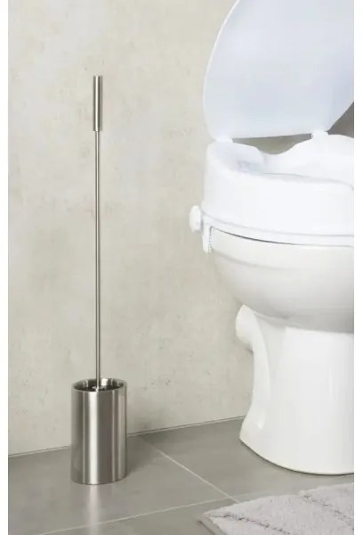 Ridder - scopino WC 66x8,8 cm cromo lucido
