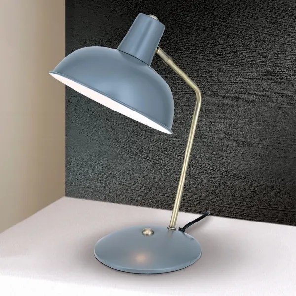 Orion - Lampada da tavolo FEDRA 1xE14/40W/230V grigio/ottone
