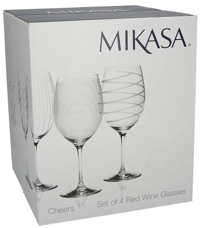 Set di 4 bicchieri da vino da 685 ml Cheers - Mikasa