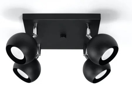 Sollux SL.0446 - Faretto da binario OCULARE 4xGU10/10W/230V