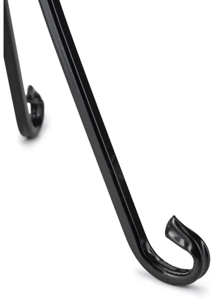 Portafiori 74x34 cm nero